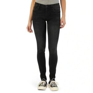 NWT!! KUT from the Kloth - Mia Toothpick Skinny in Developed Black - Size 4
